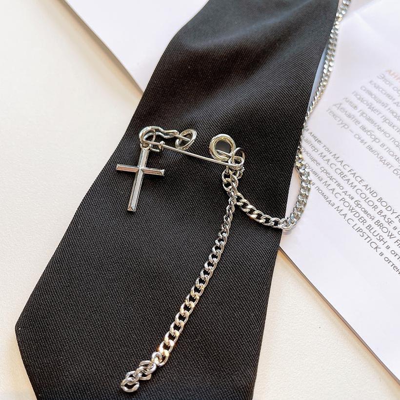 Dasi Hitam Fashion Korea Design Neck Tie Gothic/ Grunge/ Punk
