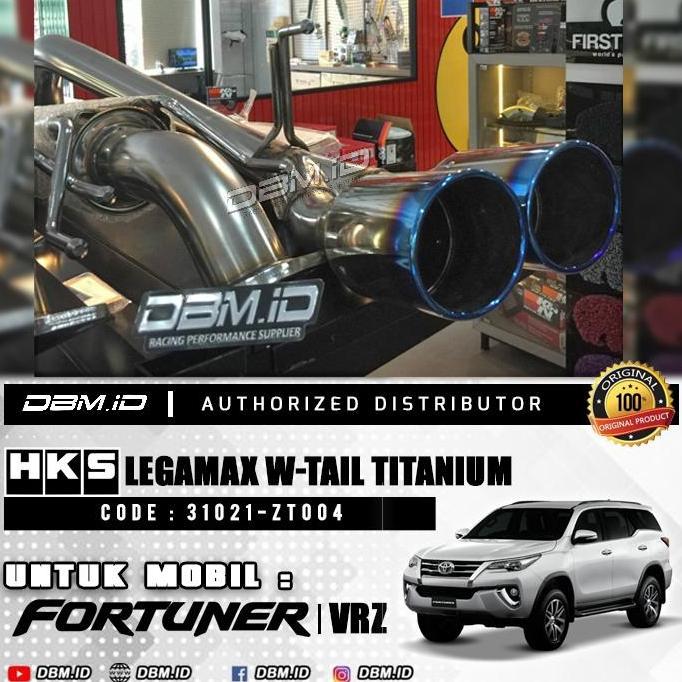 TERMURAH - Knalpot Racing HKS Toyota All New Fortuner VRZ