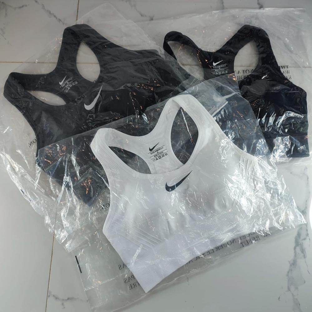 big sale nike sport bra medium support nike swoosh drifit sports bra
