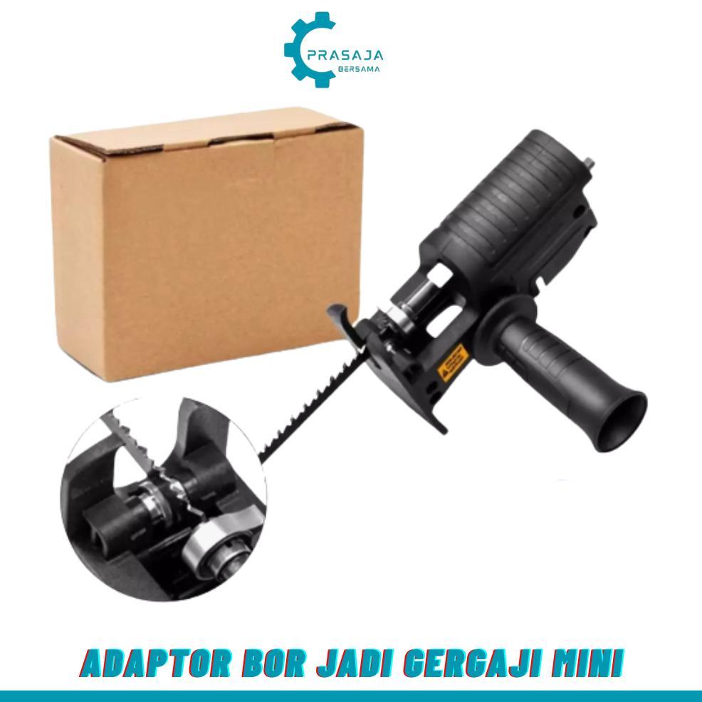 Adapter reciprocating jigsaw adapter bor ke gergaji tambahan jig saw mesin bor tangan Gergaji Konekt