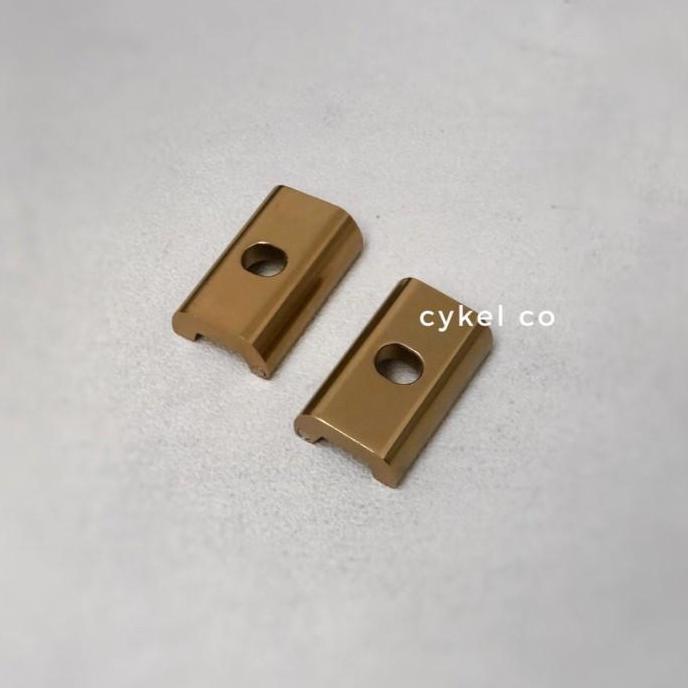 aceoffix hinge clamp plate bronze 3sixty folding bike
