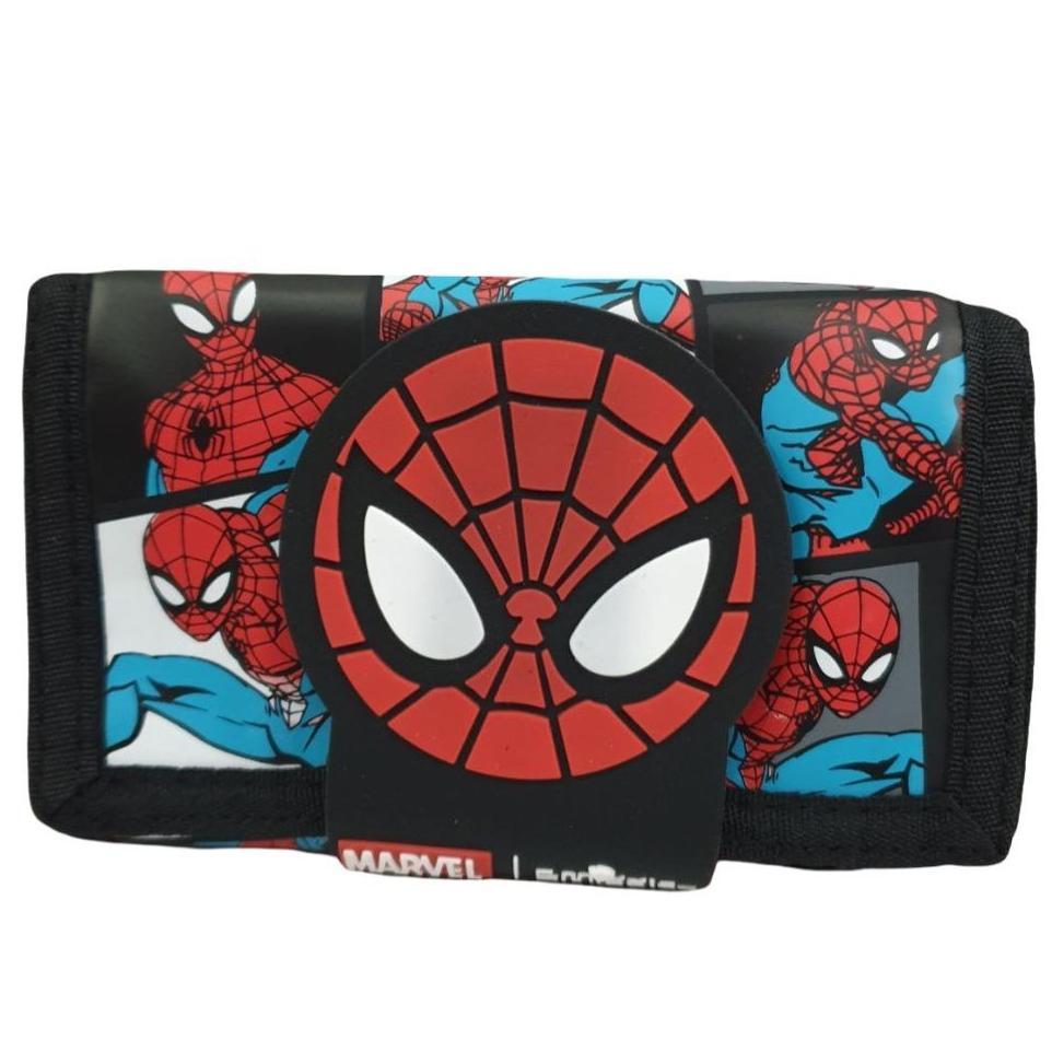 Terbaru Dompet Spiderman / Dompet Lipat Anak Spiderman / Dompet Tali Anak Laki-Laki Spiderman Boy Fl