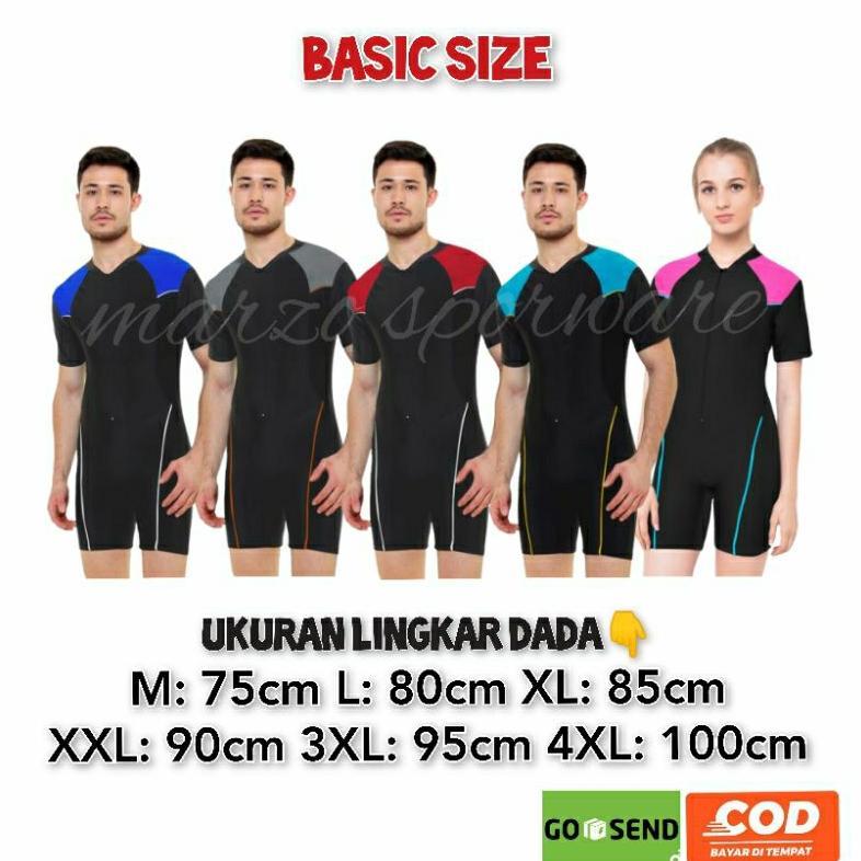 HOT PRODUCT [JUMBO] BAJU RENANG PRIA JUMBO 10L BAJU RENANG ONESET PRIA REMAJA DEWASA JUMBO LD 150cm 