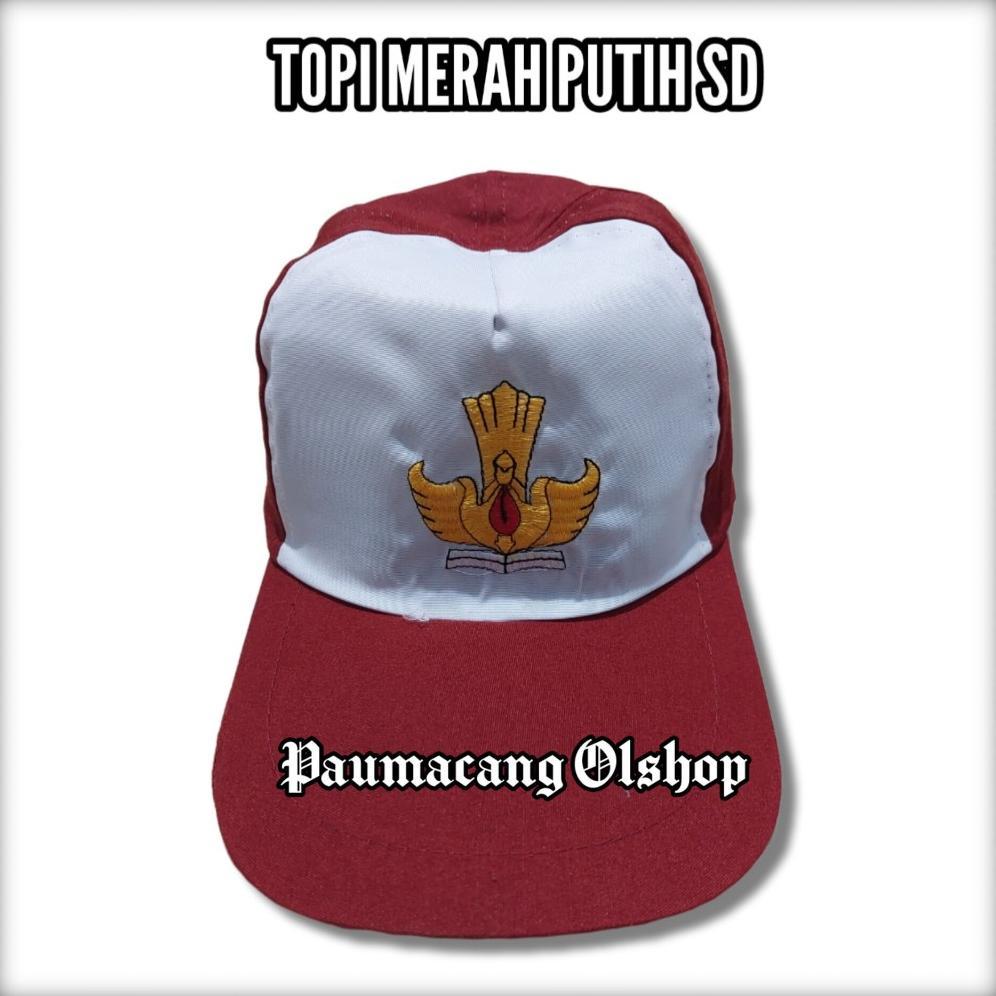 Promo  Setelan Seragam Sekolah Sd Merah Putih Anak Perempuan Baju Putih Sd Lengan Panjang Rok Merah 