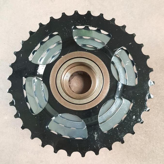 FREEWHEEL OXO 8sp DRAT 8 SPEED 13-34T CHROME-BLACK SPROCKET DRAT