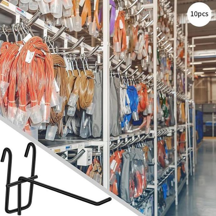IDSTORE 10pcs Ram Hook Hook Ram Dinding Ram Gantungan Aksesoris Hook Ram Gantungan Ram Aksesoris Ram