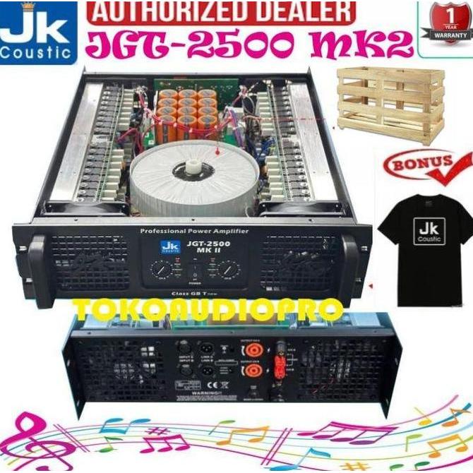 Power JK Coustic JGT-2500 JK Coustic Power Amplifier JK Coustic JGT2500
