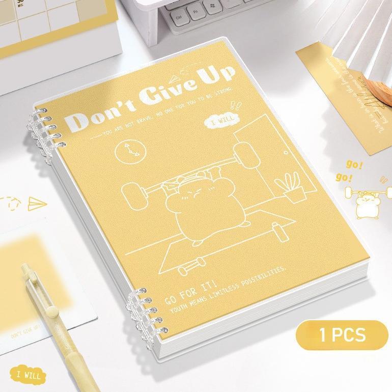 Grade Ori Aesthetic Notebook Buku B5 /Grid -Sekolah Lucu Buku Notebook Aesthetic/ Kartun Lucu Buku B