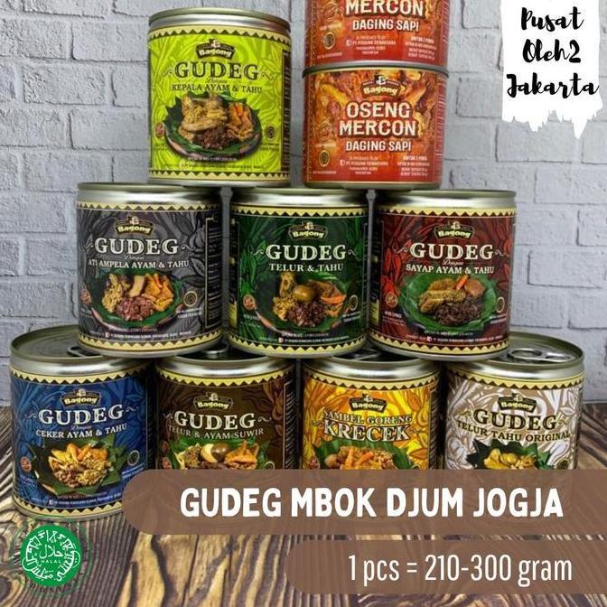[] Gudeg Kaleng Bagong Dapur Yu Djum Oleh Oleh Khas Jogja / Gudeg Bagong
