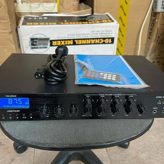 AMPLIFIER VPK PAS 200UZ AMPLI VPK PAS 200 UZ VPK PAS200UZ 4 ZONA ZONES