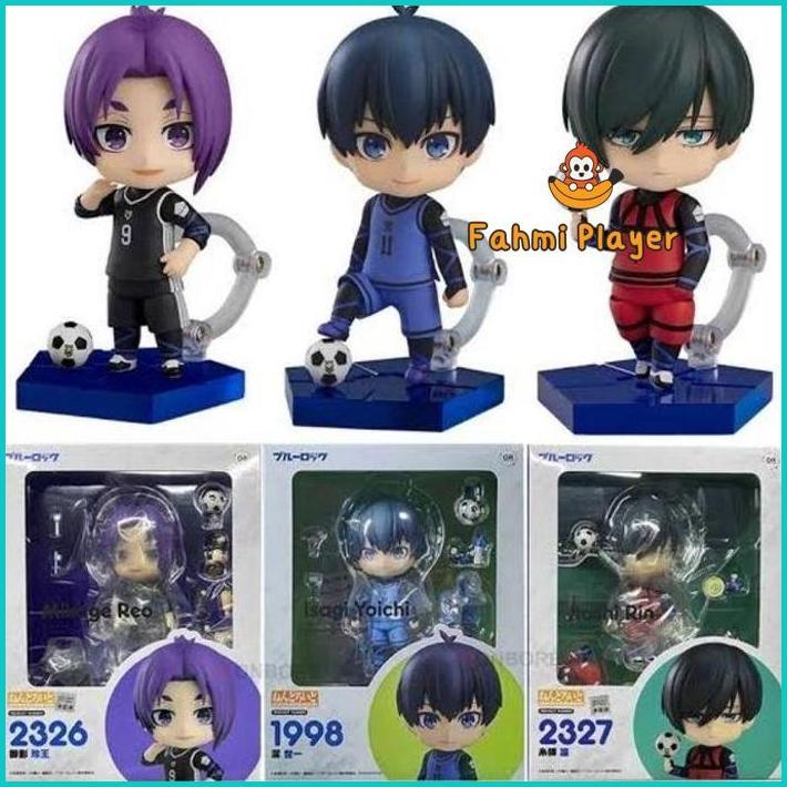 Nendoroid Blue Lock Action Figure Mikage Reo Rin Itoshi Isagi Yoichi Nendo Chibi 10Cm