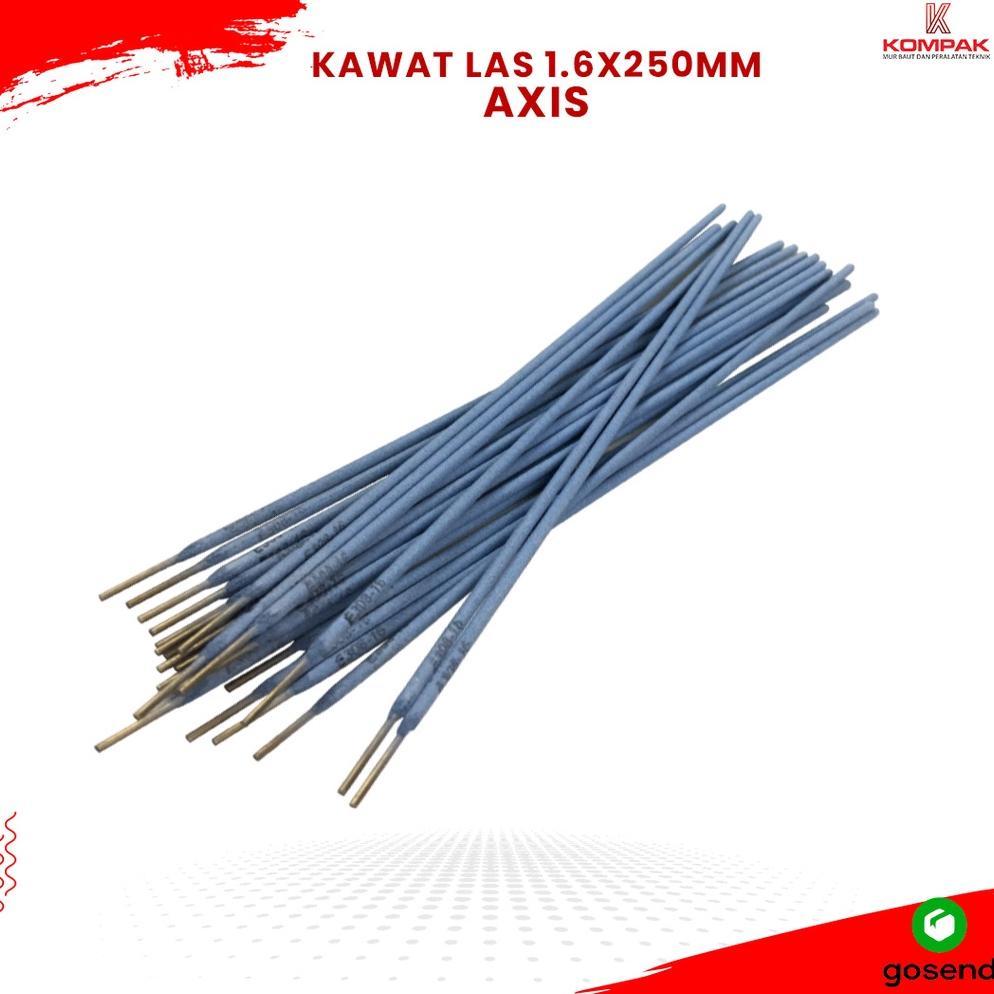 AXIS Kawat Las Stainless 1.6 x 250mm Kawat Las Steinless Steel 1.6mm isi 34 biji