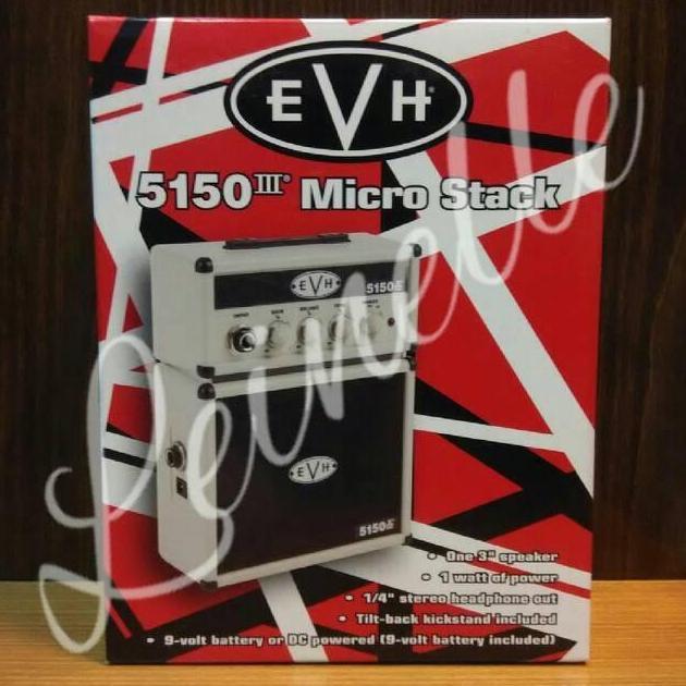 Eddie Van Hallen EVH Guitar Amplifier 5150iii Micro Stack Ampli Gitar Mini