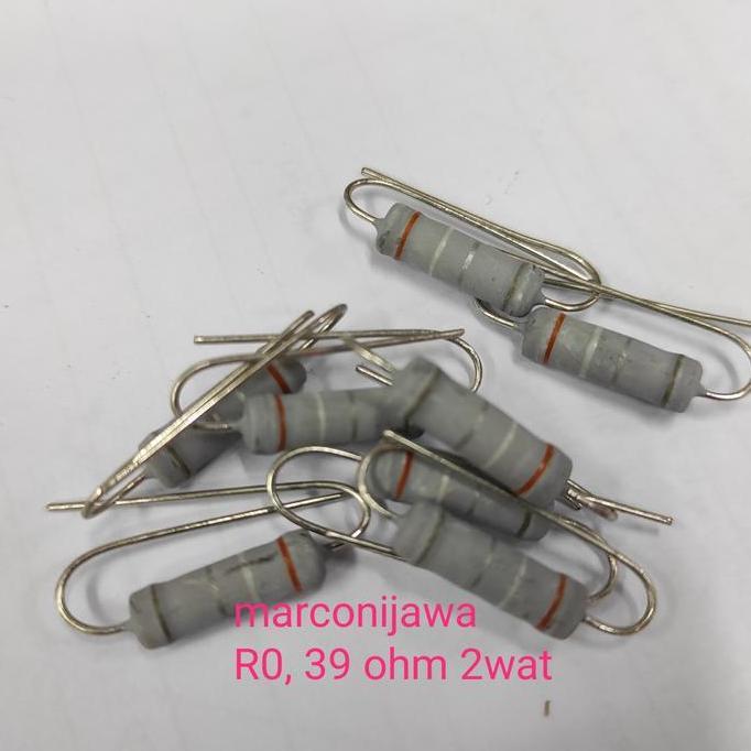 RESISTOR 0,39 OHM 2WATT BL27