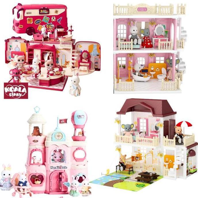 Promo Koala Diary Doll House - Koala Town House Mainan Koala Diary Bus Mainan Rumah Rumahan Anak