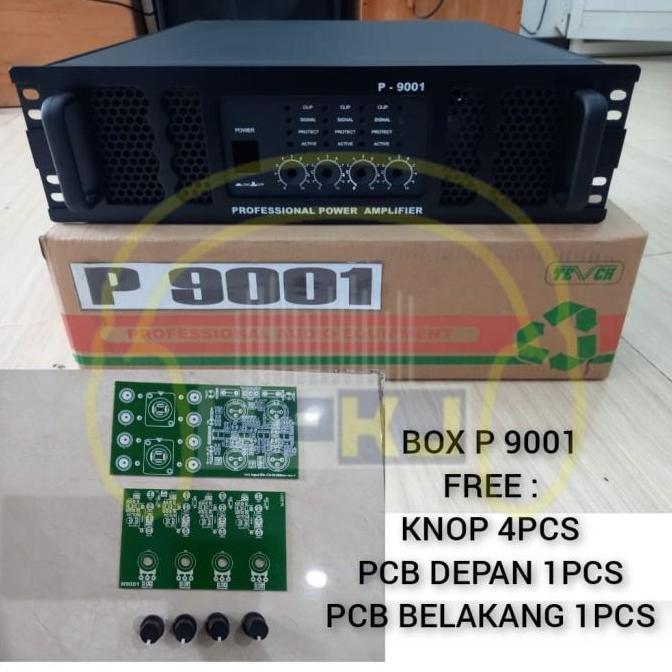 BOX POWER AMPLIFIER 4CH P 9001 Box power amplifier 4 channel P9001