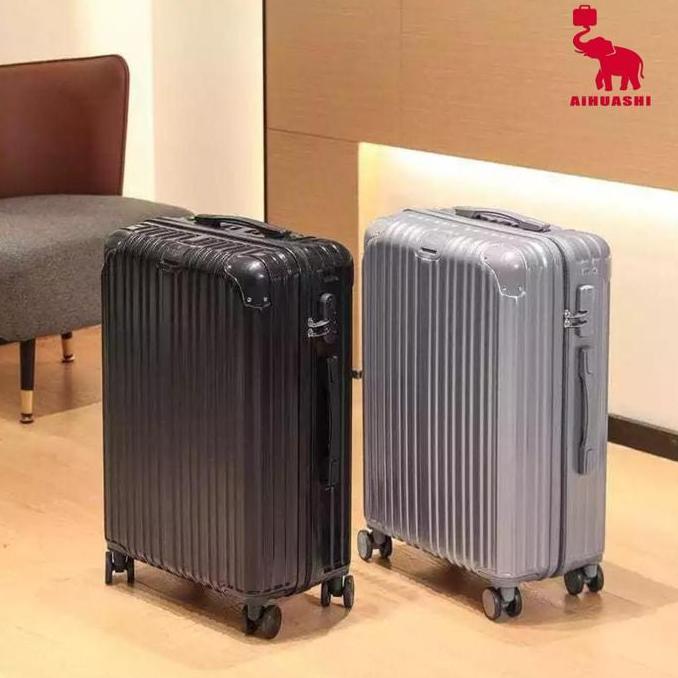 AIHUASHI KOPERA973 Koper Murah Koper kabin dengan gantungan tas, tahan lama, koper dengan kunci, bar