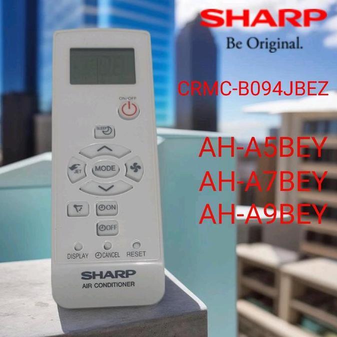 Tronic- Sharp Remot Ac Sharp Crmc-B199Jbez Pengganti Crmc-B094Jbez Untuk Model Ah-A5/7/9/12/18Bey Ko