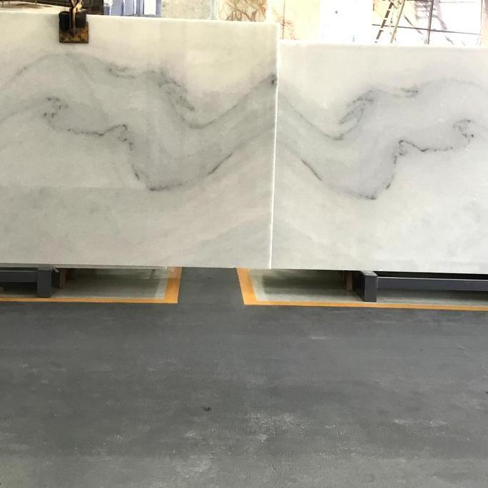 Terbaru Magnolia White Marmer Putih Marmer Impor Granit. Marmer Lantai
