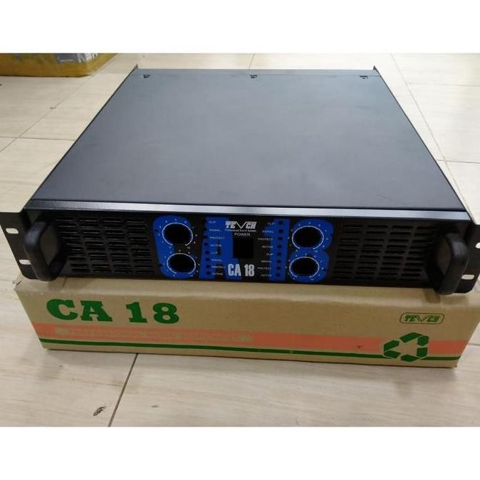 BOX POWER CA18 CA 18 4 CH 4CH 4 CHANLE AMPLIFIER