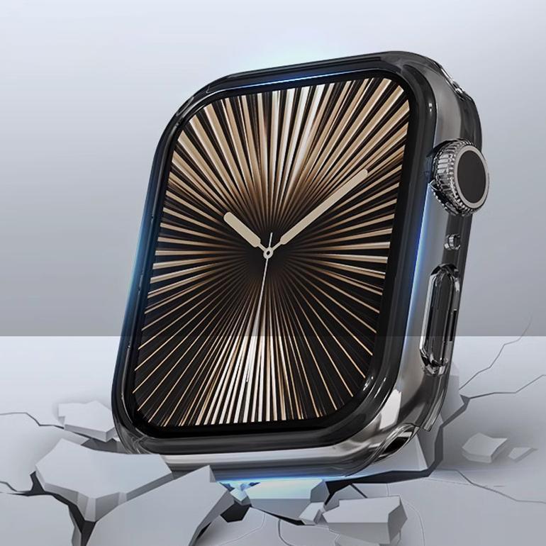 HOT Hard Bumper No Glass PC Case for Apple Watch SE 2 IWatch Series 10 9 8 7 6 5 4 3 2 1 Ultra 2 49m
