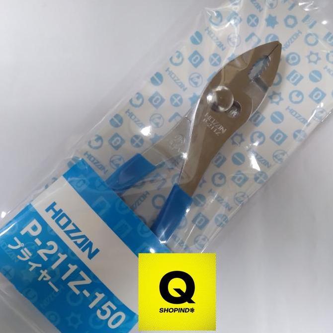 HOZAN P-211Z-150/P211Z-150/P 211Z-150/Slip Joint Pliers qshop17 Juara