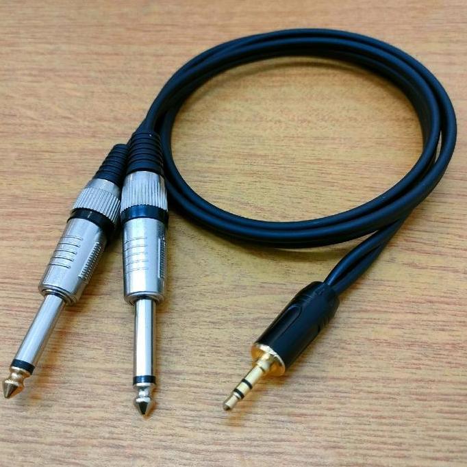 gacorrriki / KABEL AUDIO MIXER JACK AKAI MONO TO JACK AUX 3.5MM / KABEL AUDIO JACK AUX 3.5MM TO JACK