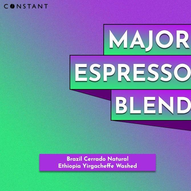 [] House Blend Espresso Major 1kg Full Arabica - Constant Beans
