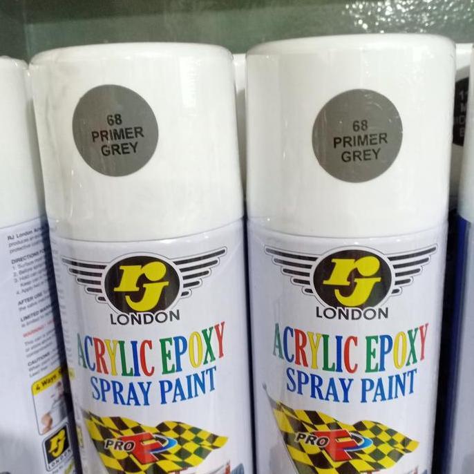 Now- Pilok Pilox Cat Erje London Rj London 300Cc - Primer Grey / Abu2 Dasar