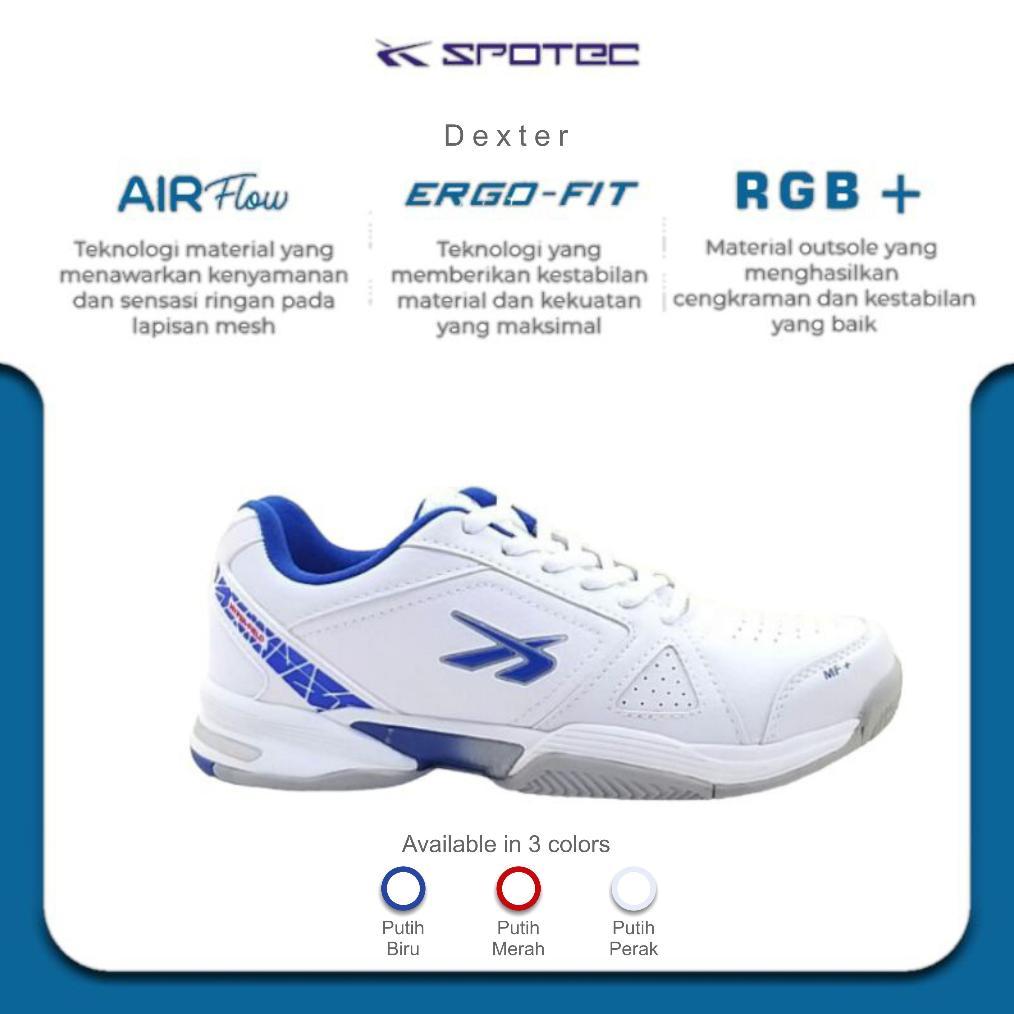 Hot Deals Spotec Sepatu Tennis Artikel Dexter