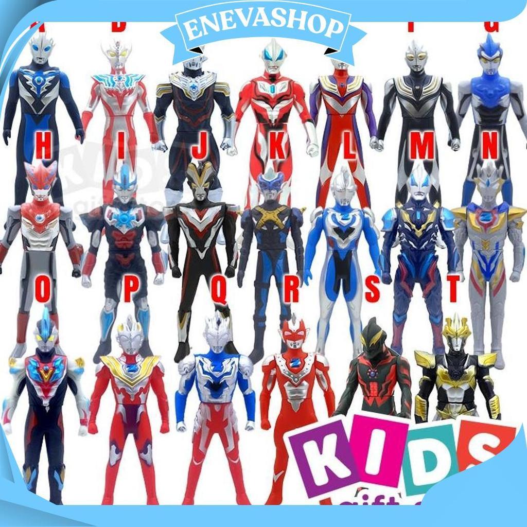 Ultra Series Ultraman Fuma Taiga Titus Tregear Tiga Victory Rosso Blu Figure - Mainan Figur KGS Prom