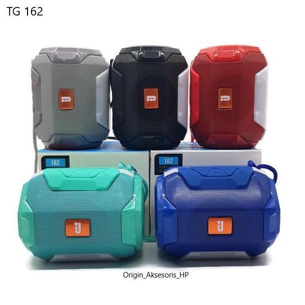 cvbelling / Speaker Bluetooth TG162 LED Portable Speaker Wireless TG-162 TG 162 Diskon