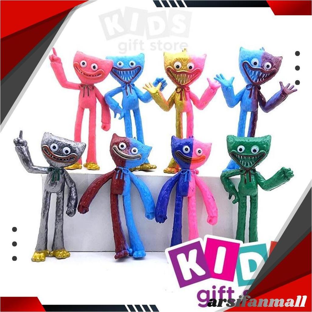 Huggy Wuggy Figure Set - Mainan Figur KGS Promo