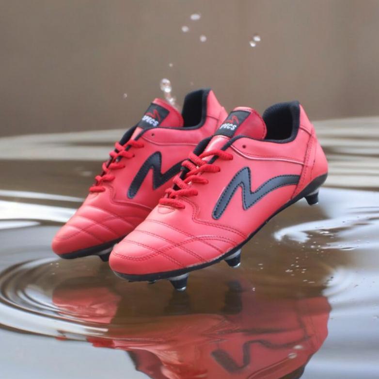 NEW PRODUCT sepatu bola specs kulit sapi asli pull besi outsol sudah di jahit