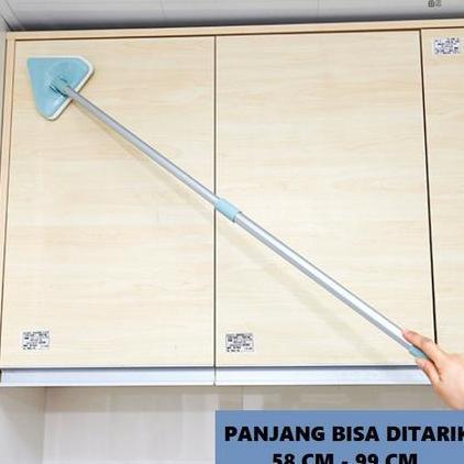 TONGKAT PEMBERSIH LANGIT LANGIT KACA FLEXIBLE