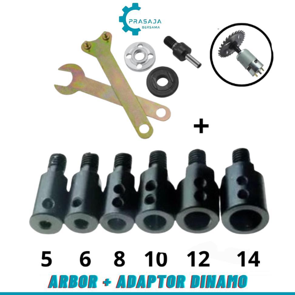 Paket Konektor Sambungan As Dinamo 775 Ke Gerinda Adaptor Dinamo Buat Mesin Pompa Jadi Gerinda Multi