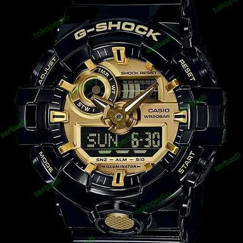 jam Casio GA710GB-1A Original
