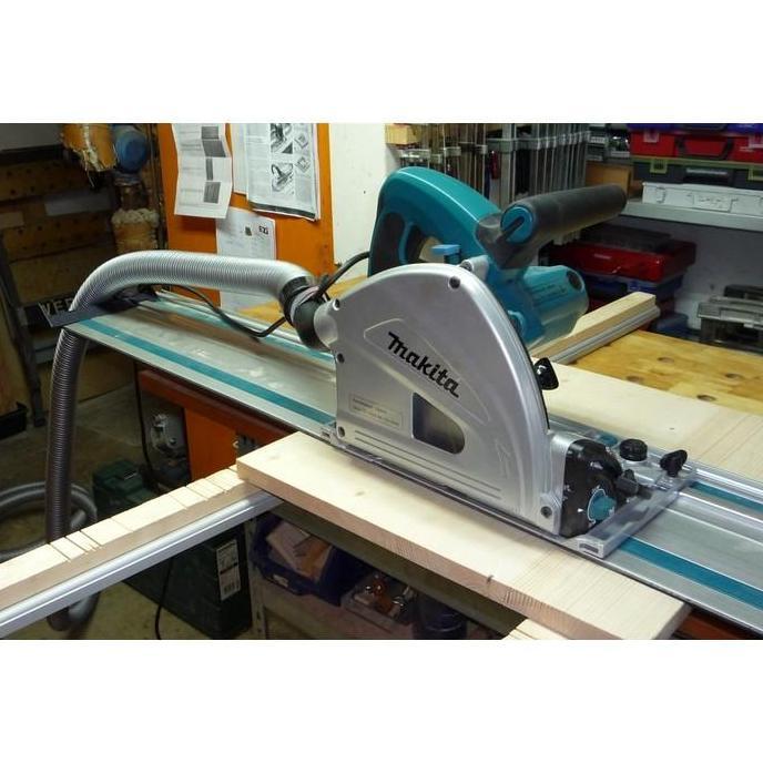 Terlaris Makita Sp 6000 Sp6000 Mesin Circular Saw With Rail Rel Guide Mitre Cut Plus Papan 2000 - 58