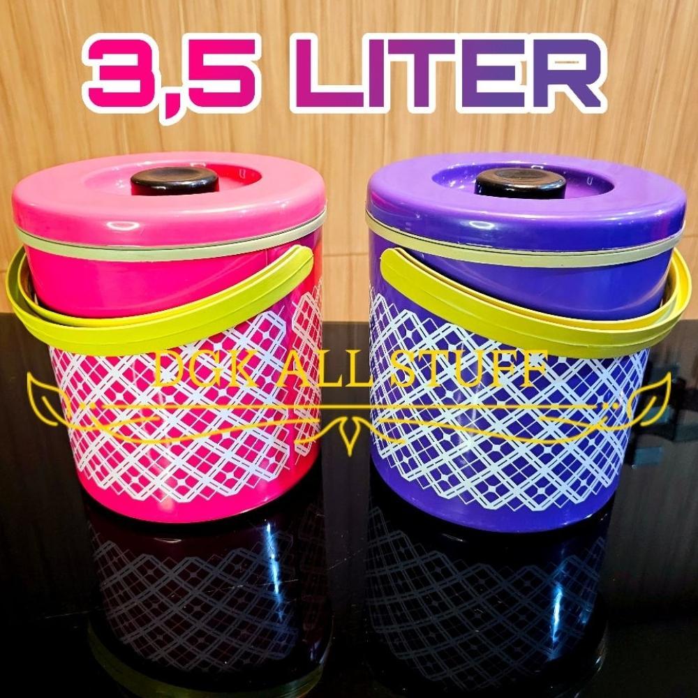 NEW Termos Tempat Wadah Nasi Rice Es Batu Lilin Ice Bucket Jualan Tahan Panas Dingin Lama Plastik US