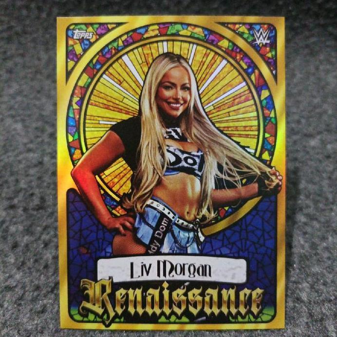 Kartu WWE renaissance liv morgan holo (custom card)
