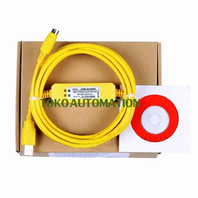 PLC  MELSEC Q SERIES USB PROGRAMMING CABLE USB-QC30R2 QC30R2 DAPP27