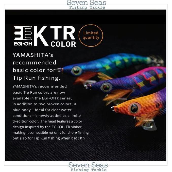 Yamashita Umpan Egi Squid Cumi Egi-OH K TR Color Tiprun