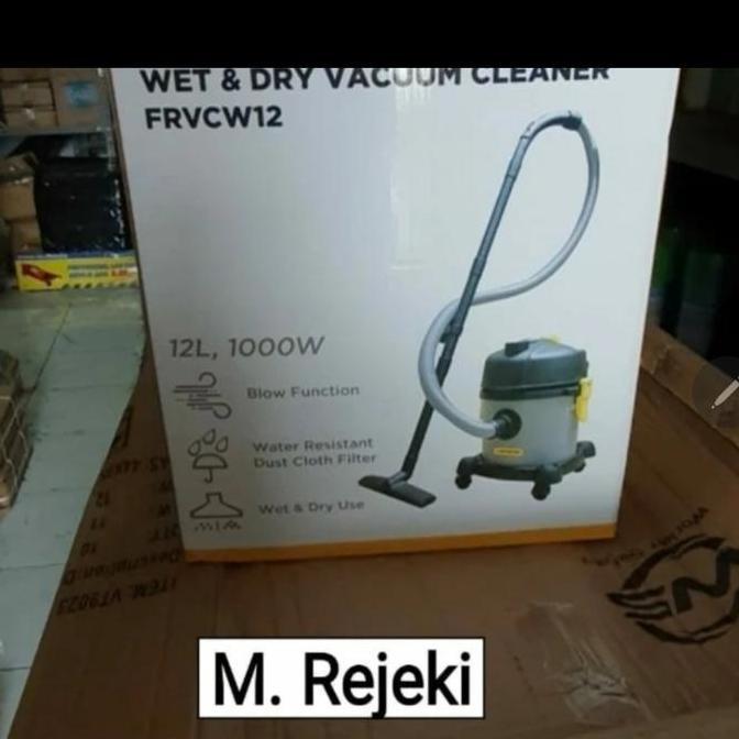 VIRALL VACUM CLEANER WET AND DRY KRISBOW 10100235 VACUUM VAKUM CLEANER 12L ''