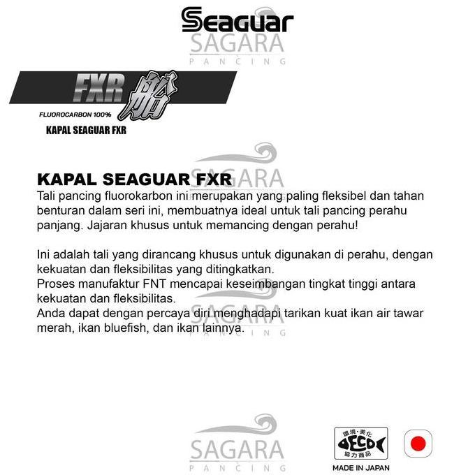 Senar Leader Seaguar FXR 100% FluoroCarbon Senar Pancing