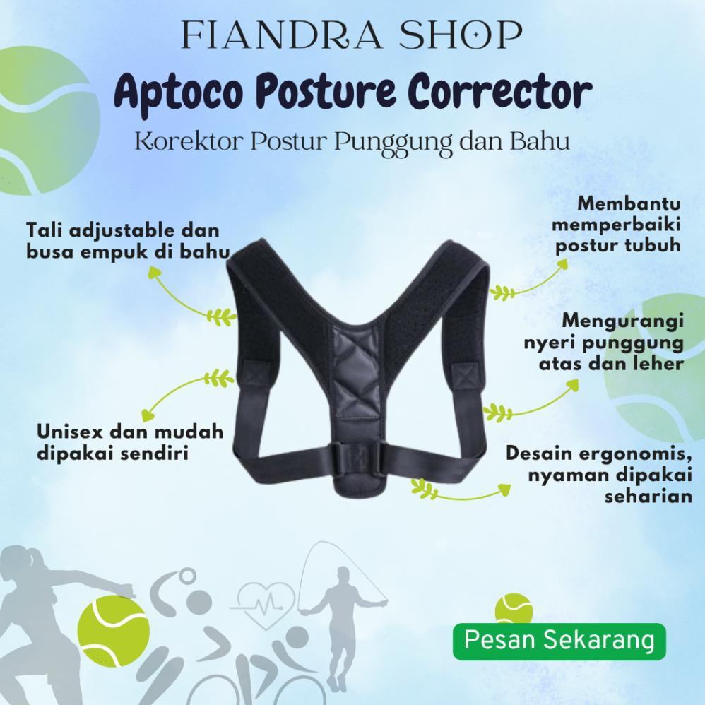 Penyangga Punggung Original Aptoco Posture Corrector Penyangga Punggung Penegak Punggung Original