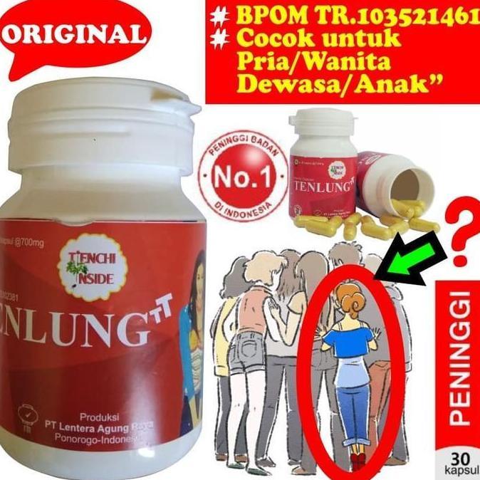 Obat peninggi badan herbal ampuh untuk anak & dewasa Tenlung PeninggI