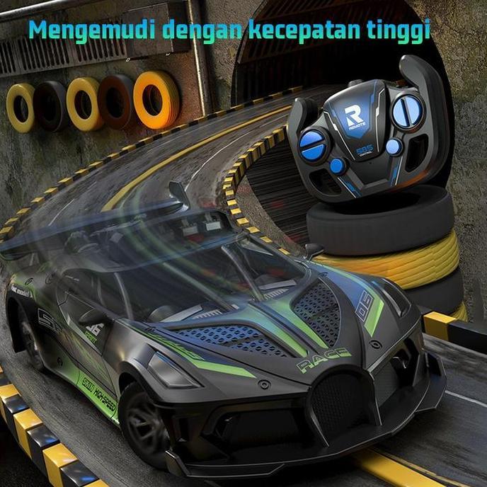 Toys- 1: 18 Remote Control Bugat Mobil Sport Dapat Membuka Pintu/Kecepatan Tinggi Drift Remote Contr