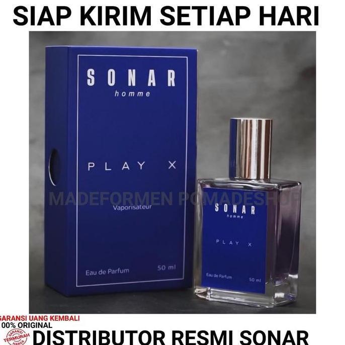 SONAR PERFUME PLAY X SONAR PARFUM PLAY X DISTRIBUTOR RESMI 50 ML