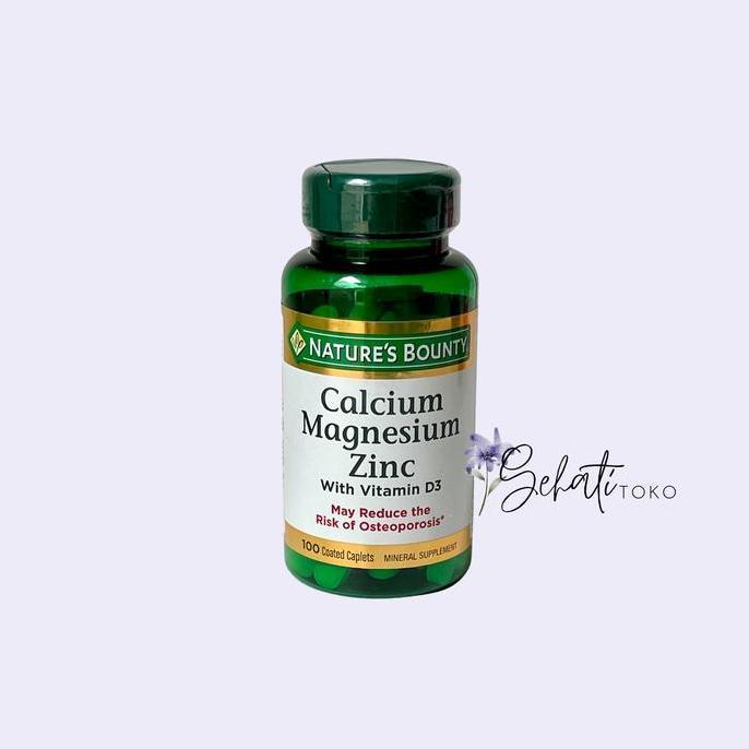 Natures Bounty Natures Bounty Nature Bounty Calcium Magnesium zinc with D3 100 caps