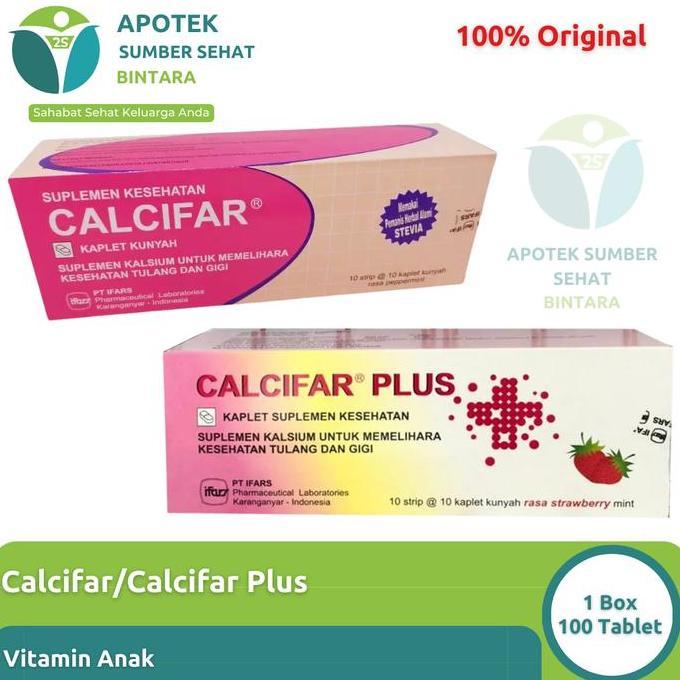 Medova Calcifar Vitamin Anak Kunyah (READY)